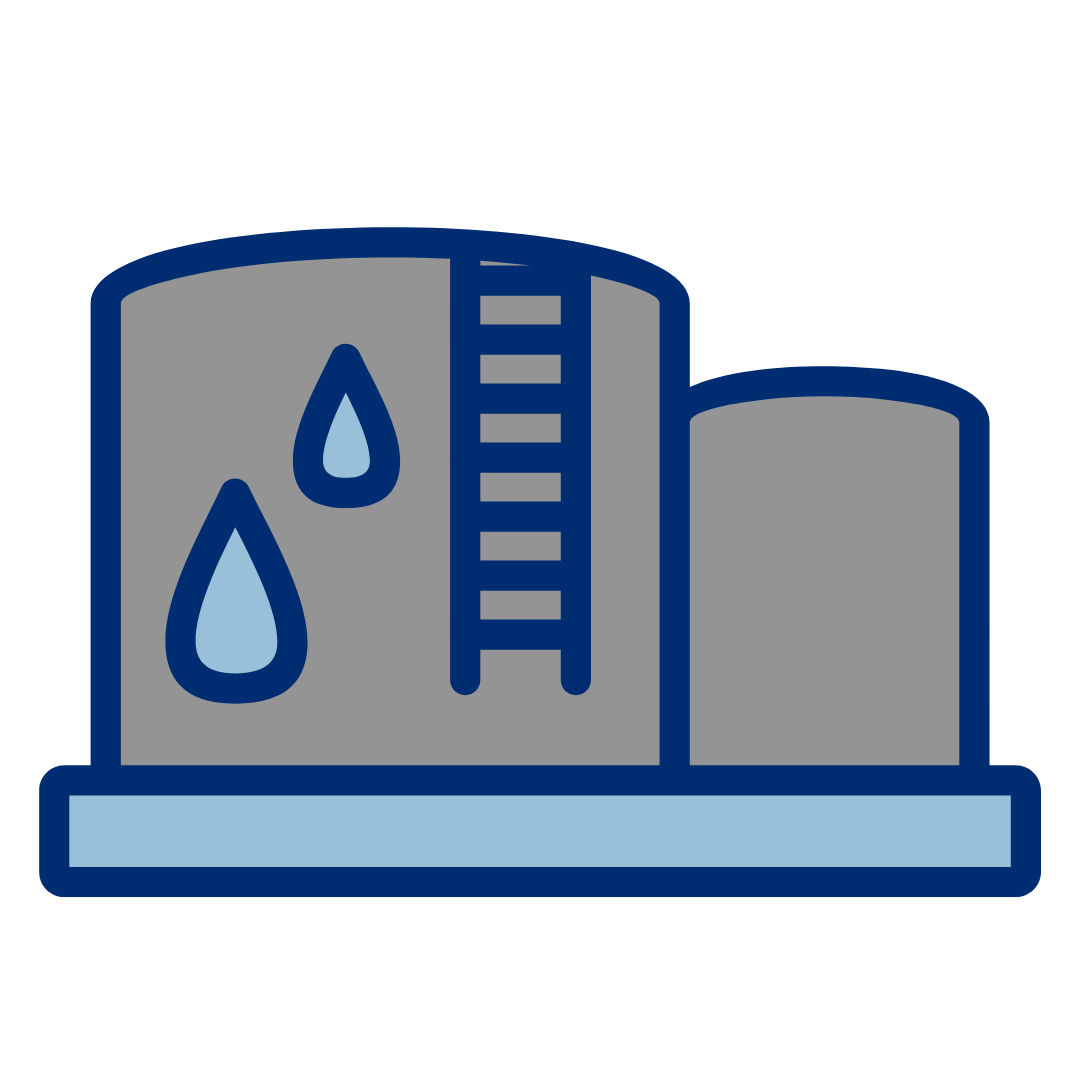 enclosed water tanks