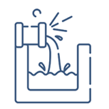 icon of a water faucet pouring out